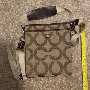 Coach Gramercy Black Cross Body Purse 42974